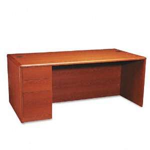 HON Products   HON   10700 Single Pedestal Desk With Full Height Left 