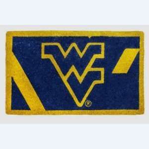   Mountaineers NCAA Bleached Welcome Mat (18x30) 