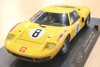 SLOT IT SICA18B FORD GT40 LE MANS 68 W/ NEW MOTOR NEW 1/32 SLOT CAR 