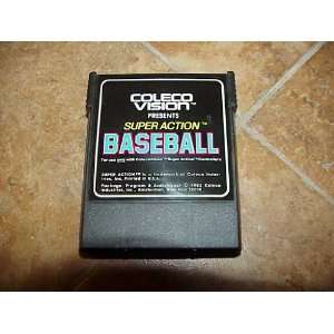  COLECO VISION PRESENTS SUPER ACTION BASEBALL VIDEO GAME 