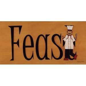  Feast   Poster by Scherry Talbott (12x6)