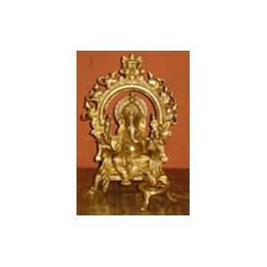  Lord Ganesha Metal Brass Statue