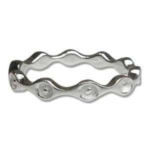  Silver Wave Stack Ring Efy Tal Jewelry