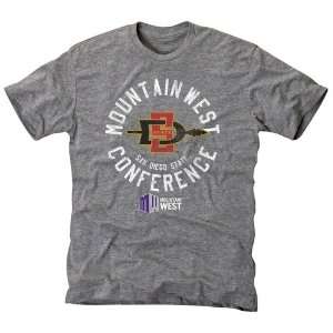  San Diego State Aztecs Conference Stamp Tri Blend T Shirt 