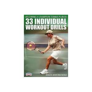   Tennis Player 33 Individual Workout Drills (DVD)