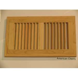   Hi Output American Cherry Flush Unfinished Wood Heat Register / Vent