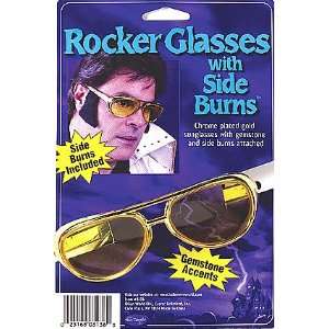  Elvis Glasses w/ Sideburns Toys & Games