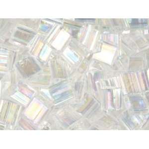   Rainbow Crystal Tila Square Tube Bead 8g Bag Arts, Crafts & Sewing