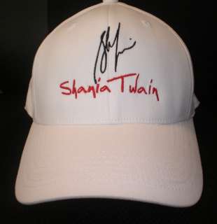 SHANIA TWAIN AUTOGRAPHED CAP / HAT (COUNTRY MUSIC)  