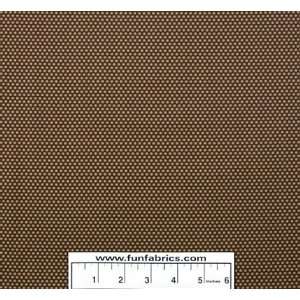  Chocolate Dots Brown Cotton 