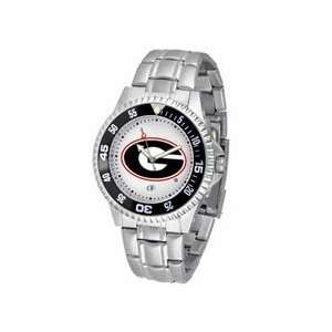  Georgia Bulldogs Competitor Watch with a Metal Band 