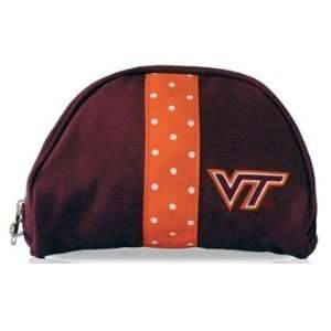  Virginia Tech Hokies Oval Cosmetic Bag