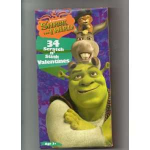  Shrek the Third 34 Scratch n Stink Valentines (7 Swamp 