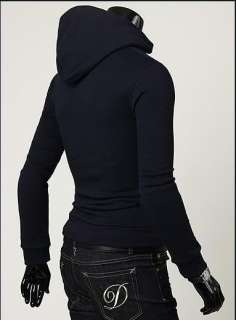 NEW KOREAN THICK STAND COLLA LONG SLEEVE HOODED SWEATER  