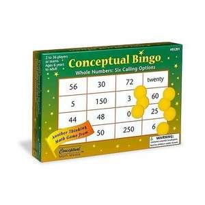  Conceptual Bingo   Whole Numbers Toys & Games