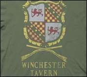 Shaun of the Dead Winchester Bar t shirt classic movie  