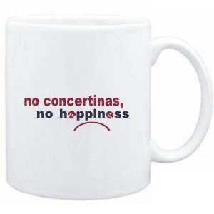  Mug White  NO Concertinas NO HAPPINESS Instruments 