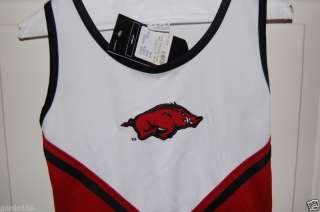 Arkansas Razorbacks Hogs Cheerleader Uniform LG14 NEW  