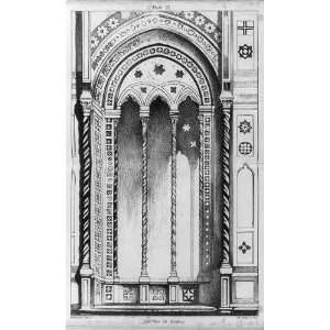  Ornate oriental and columned arch,1849,John Ruskin