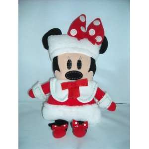 Disneyland Ms. Claus Christmas Minnie Mouse Pook A Looz Plush Toy New 