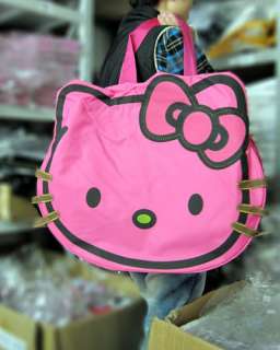   Hellokitty Purse Shoulder Big Bag Travel Lady Shopping Kid Plush Cool