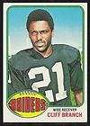 1976 TOPPS FOOTBALL OAKLAND RAIDERS CLIFF BRANCH COLORA