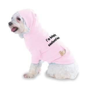 bringing confused back Hooded (Hoody) T Shirt with pocket for your Dog 