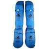   Approved Karate Shin Guard Instep Pad Blue Color Size S M L XL  