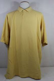 Columbia Sportswear Yellow SS Polo Shirt 2XL  