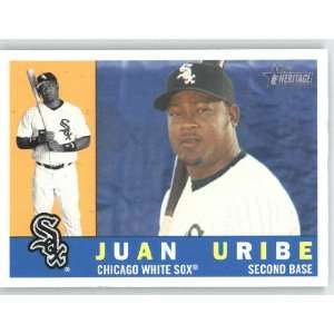  2009 Topps Heritage #157 Juan Uribe   Chicago White Sox 