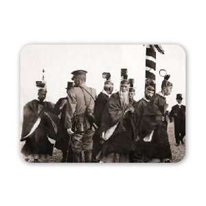  A group of shinto priests on the day of the   Mouse Mat 