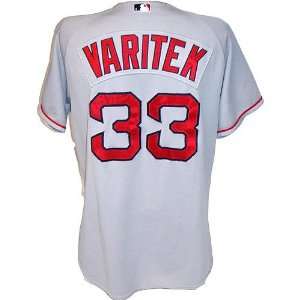  Jason Varitek #33 2008 Red Sox End of Season Game Used 