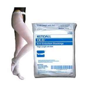  T.E.D. Thigh high Open toe Stockings w/Belt Color/Size 