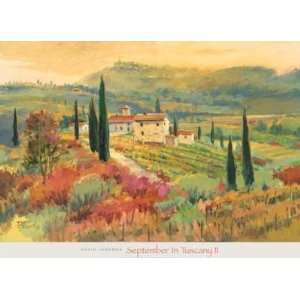  Sherly Jackson   September In Tuscany II Canvas