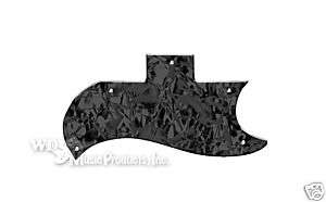 NEW   Pickguard For Gibson SG Standard   BLACK PEARL  