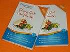 Weight Watchers 2012 Points Plus Dining Out Companions BRAND NEW
