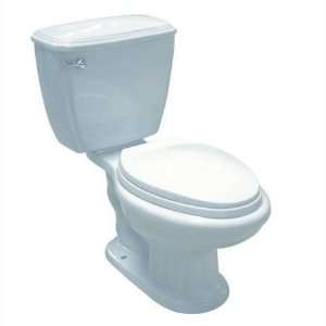   Ecoline Disjoin Two piece Elongated Toilet, White
