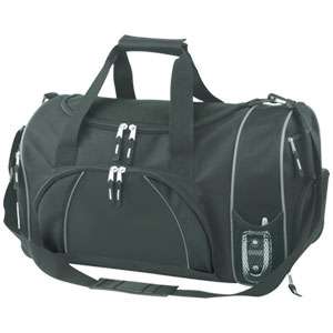 DUFFEL BAG with Shoes Compartment   Black or Blue  