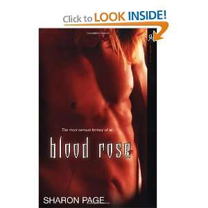  Blood Rose [Paperback] Sharon Page Books