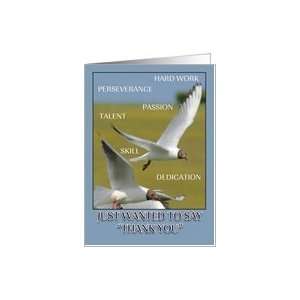  Administration Professional Day, Black Headed Gulls Card 