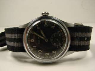 VINTAGE RECTA MILITARY STYLE WATCH. SERVICED.  