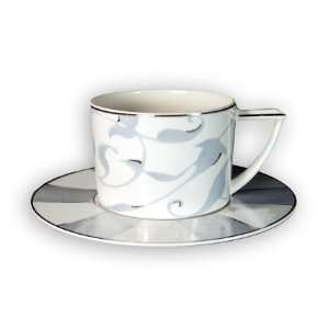  Marmara Blue/Grey by Guy Degrenne   Tea Cup and Saucer 