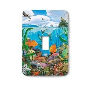  Coral Reef Decorative Steel Switchplate Cover