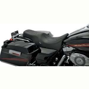 BKRider Predator 2 Up Seat, Flame Stitch for Harley Davidson Touring 