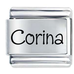  Pugster Name Corina Italian Charms Pugster Jewelry