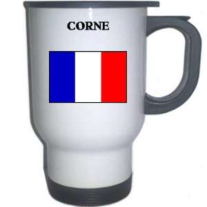  France   CORNE White Stainless Steel Mug Everything 