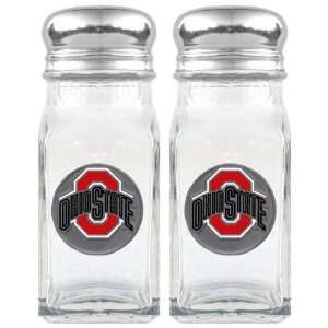  Ohio State Buckeyes Glass Salt and Pepper Shakers Sports 