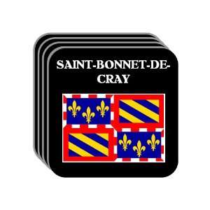   SAINT BONNET DE CRAY Set of 4 Mini Mousepad Coasters 