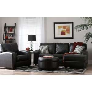  Seven Devils 445 Rona Black Sectional