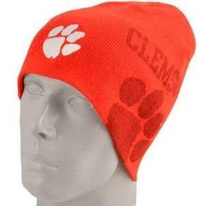  Nike Clemson Tigers Orange In the Paint Knit Beanie 